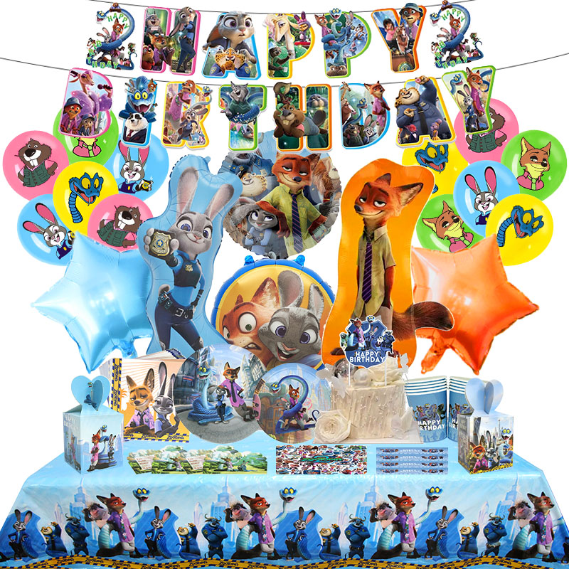 Zootopia Party Games - 주토피아 생일 파티 장식 키즈 이벤트