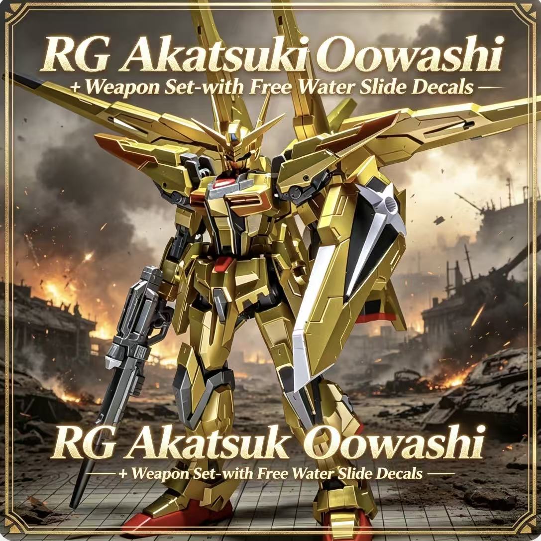 Bandai Model Gundam Rg - RG41 1/144 ORB-01 아카츠키 오와시 팩