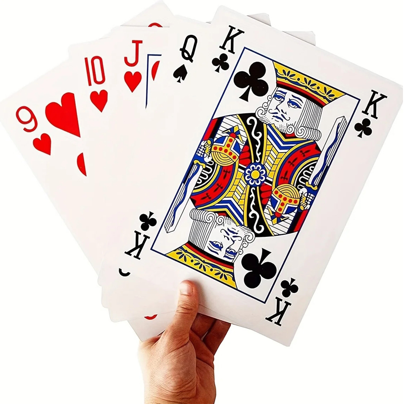 Party Games Juego - 대형 카드 놀이 Jumbo 4x 더