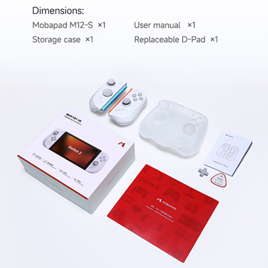 모바패드 M12 S 화이트, GGamepa 최고의 3차 - Party Games Nintendo Switch 2 리뷰 및 가격