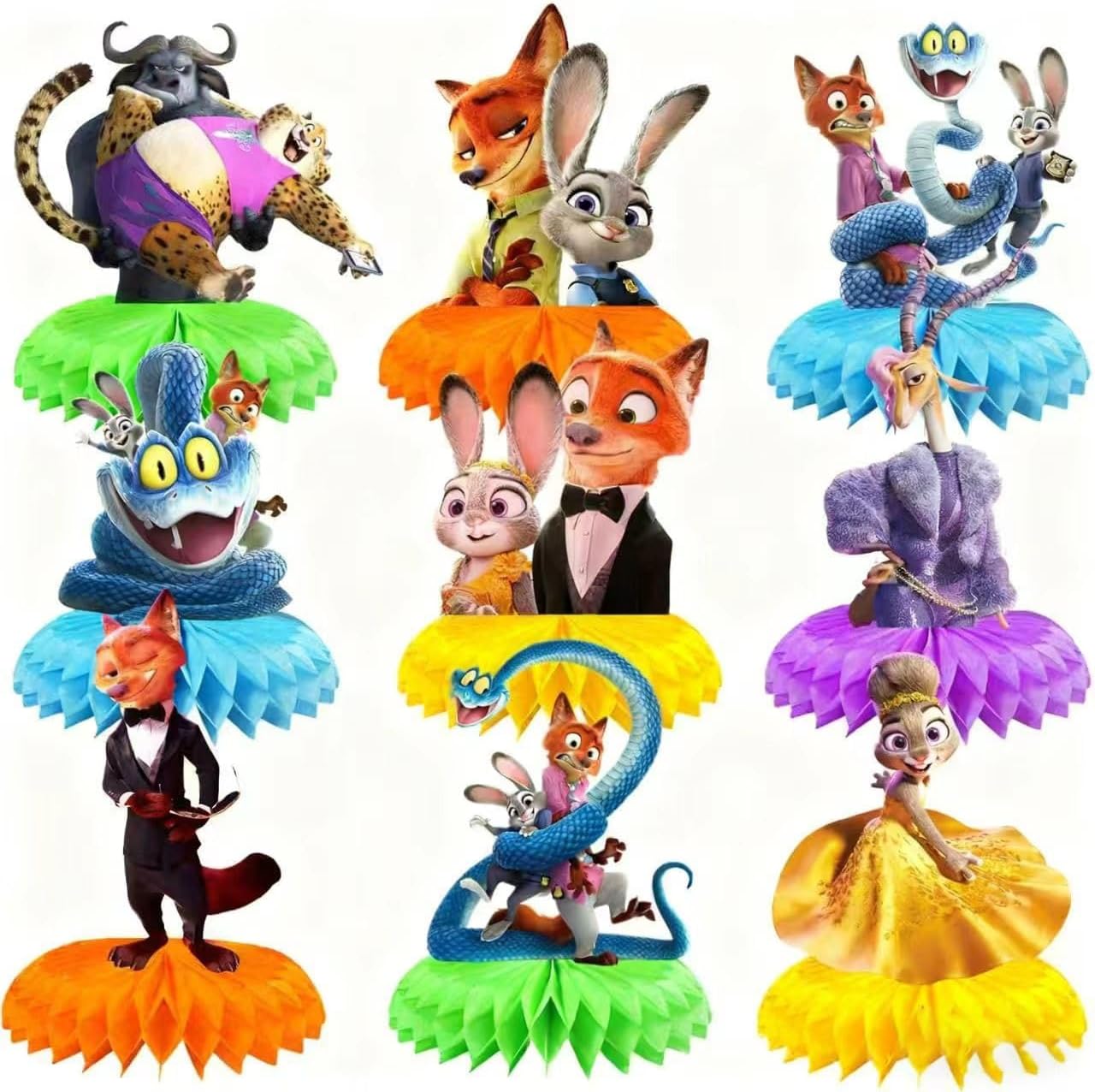 주토피아2 생일 파티 용품, 주토피아2 장식용 9개 허 - Zootopia Party Games 리뷰 및 가격