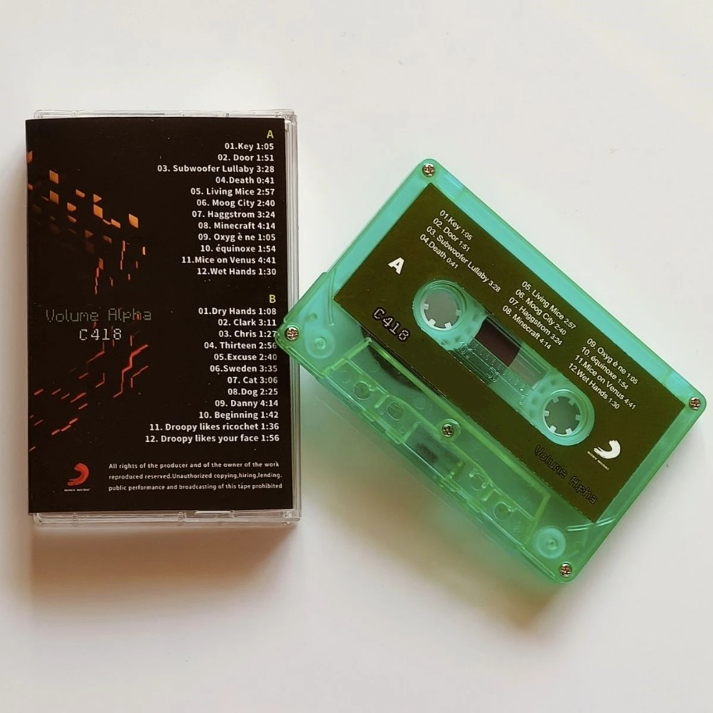 샌드박스 게임 다니엘 로젠펠트 뮤직 테이프 C418 스 - Party Games Music 리뷰 및 가격