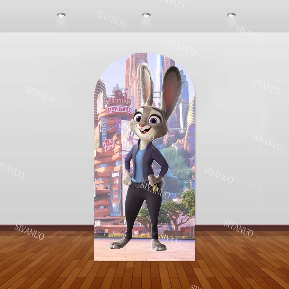 주토피아 키즈 생일 파티 배경 장식 포토 아치 사진 배 - Zootopia Party Games 리뷰 및 가격