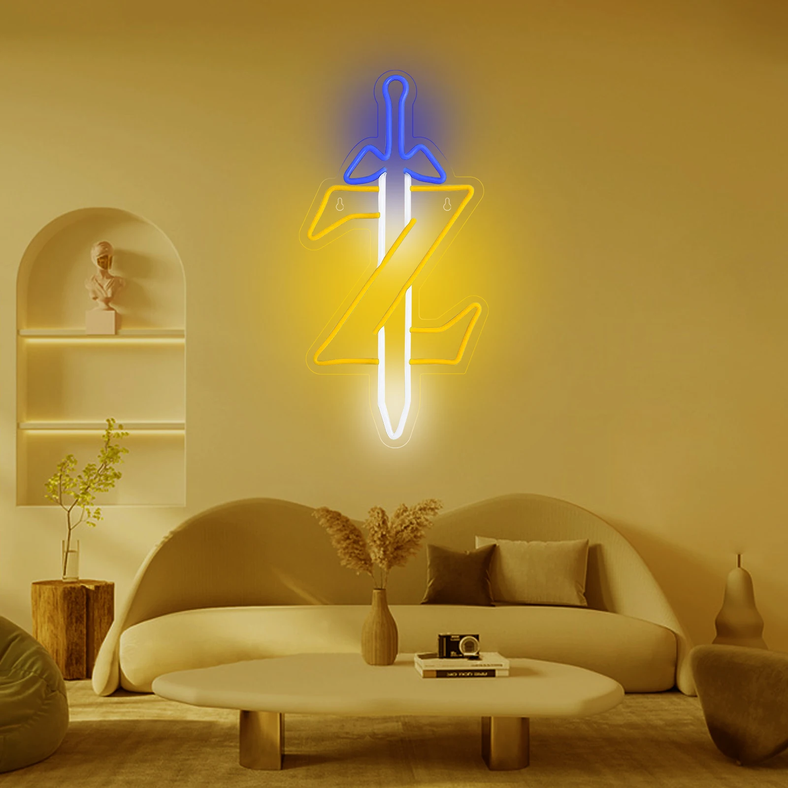 소드 Z LED 네온사인 젤다 게이머 네온사인 게임방  - Zelda Party Games 리뷰 및 가격