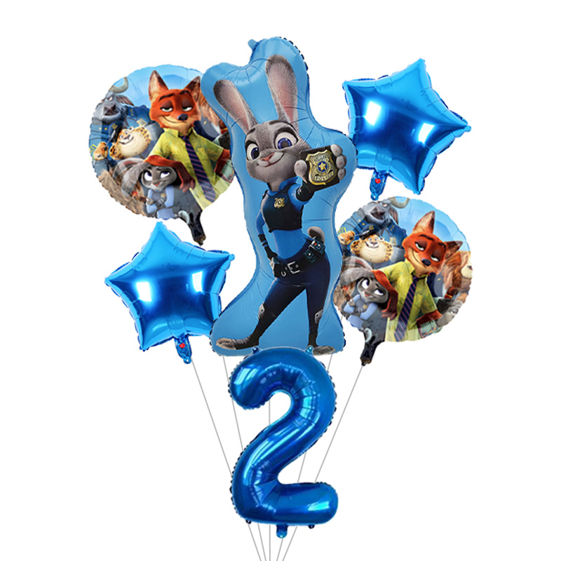 Zootopia 동물 만화 풍선 아치 갈란드 키트 생일 - Zootopia Party Games 리뷰 및 가격