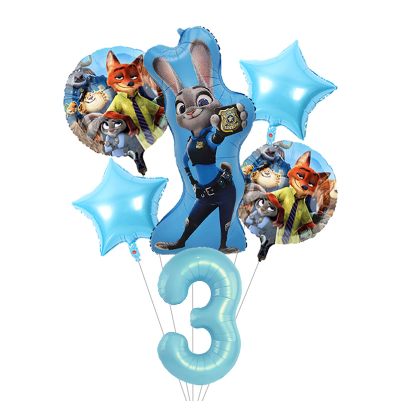 Zootopia 동물 만화 풍선 아치 갈란드 키트 생일 - Zootopia Party Games 리뷰 및 가격