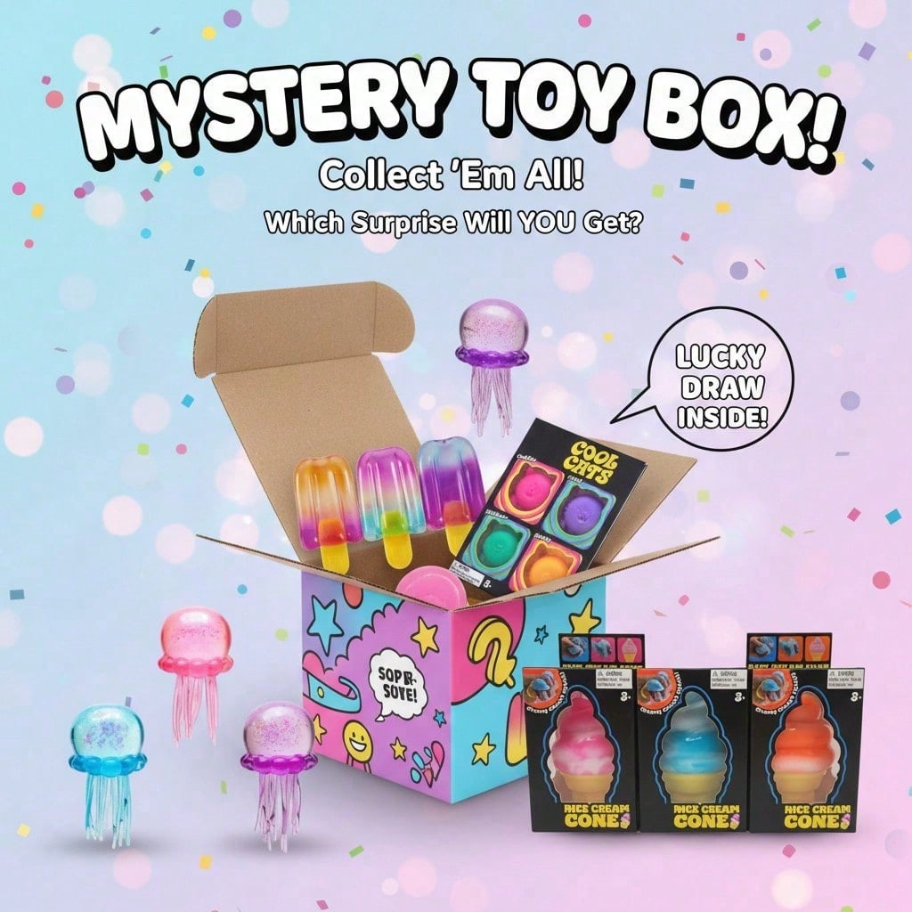 100개 이상의 다양한 스퀴시 피규어 블라인드 박스 서 - Party Games Birthday 리뷰 및 가격