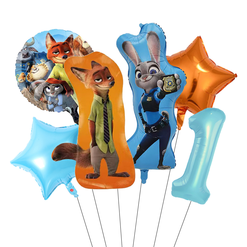 주토피아 테마 풍선 가랜드 아치 키트 (생일 파티 장식 - Zootopia Party Games 리뷰 및 가격