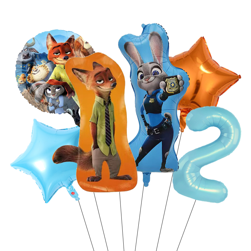 주토피아 테마 풍선 가랜드 아치 키트 (생일 파티 장식 - Zootopia Party Games 리뷰 및 가격