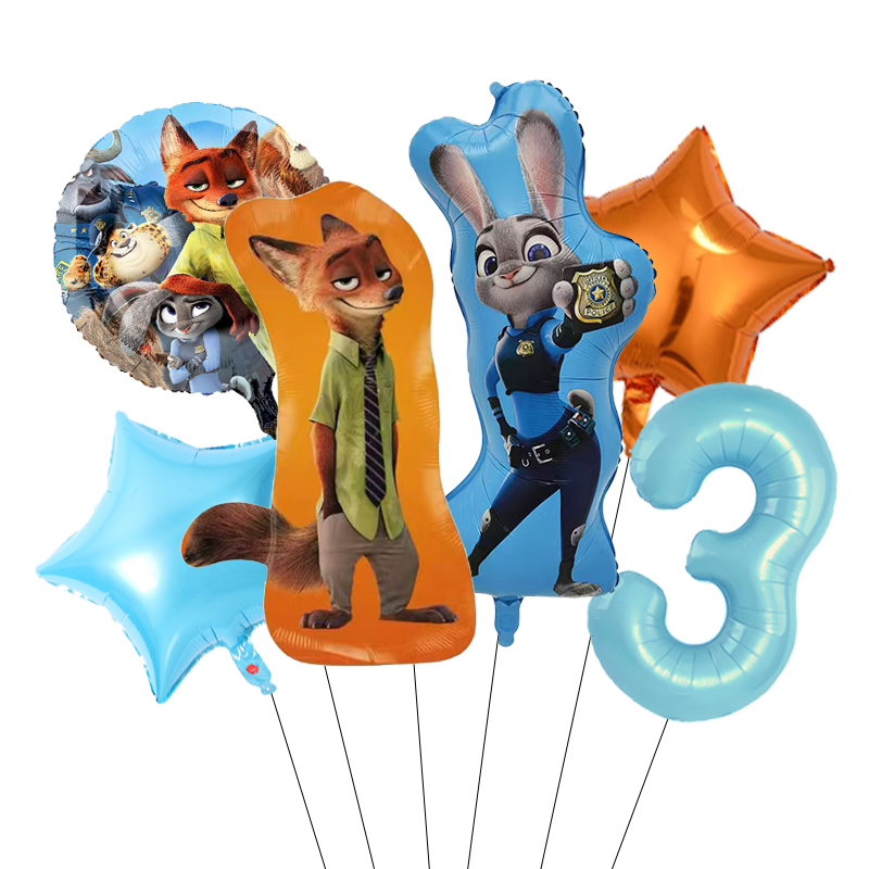 주토피아 테마 풍선 가랜드 아치 키트 (생일 파티 장식 - Zootopia Party Games 리뷰 및 가격